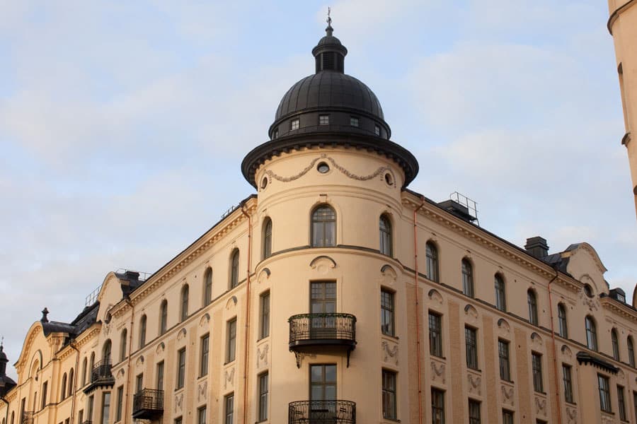 fasad sekelskifte byggnad